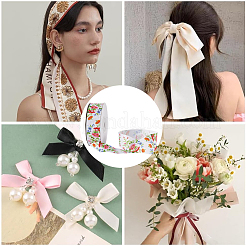 1 Roll Single Face Printed Polyester Grosgrain Ribbons&nbsp;SRIB-CY0001-12B