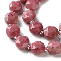 Natural Rhodonite Beads Strands&nbsp;G-C116-A179-01A