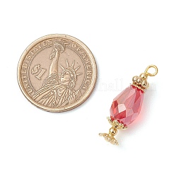 Electroplate Glass Pendants&nbsp;PALLOY-JF03568