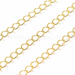 Brass Twisted Chains&nbsp;X-CHC-Q001-5x4mm-G