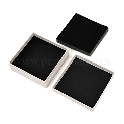 Square Paper Jewelry Storage Boxes with Sponge Inside&nbsp;CON-I013-01E