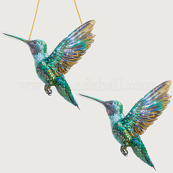 Acrylic Bird Hanging Suncatchers&nbsp;LS-HJEW-WH20021-02D