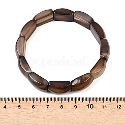Natural Agate Bead Stretch Bracelets for Women Men&nbsp;BJEW-C097-02A-20