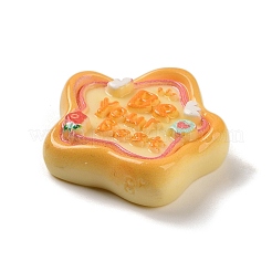 Star Cartoon Word Be Your Best Opaque Resin Decoden Cabochons&nbsp;RESI-R447-02C
