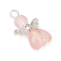 Frosted Transparent Acrylic Pendants&nbsp;PALLOY-JF04203-01