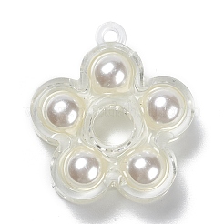 (Defective Closeout Sale: Yellowing) Transparent Acrylic Pendants&nbsp;TACR-XCP0001-05