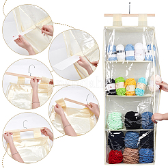 Wall-mounted Non-woven Fabrics Storage Bags&nbsp;ABAG-WH0709-010B