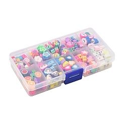 200Pcs 10 Style Handmade Polymer Clay Beads&nbsp;CLAY-FS0001-27