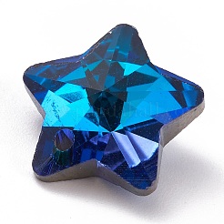 Electroplate Glass Charms&nbsp;GLAA-H104-A02