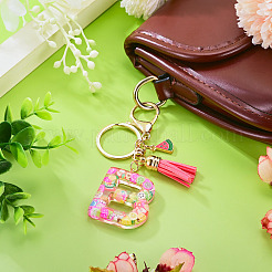 Fruit Series Letter Resin Keychains&nbsp;KEYC-TAC0033-02B