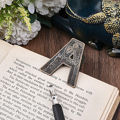 Tibetan Style Alloy Clips for Office & School&nbsp;AJEW-CP0011-77A