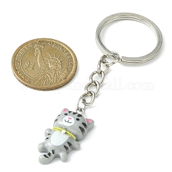 Cat Resin Pendants Keychain&nbsp;KEYC-JKC00500