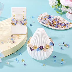 300Pcs 10 Styles Transparent Glass Beads&nbsp;EGLA-TA0013-20