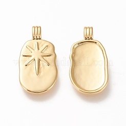 Brass Pendants&nbsp;X-KK-L006-034G