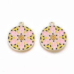 Alloy Enamel Pendants&nbsp;LS-ENAM-E568-09G