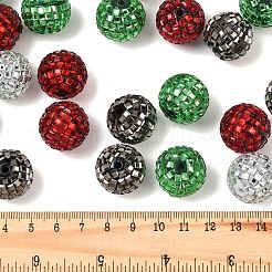 Christmas Theme Acrylic Rhinestone Beads&nbsp;OACR-L020-01
