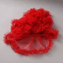 Polyester Ruffled Trimming&nbsp;DIY-WH0308-923B