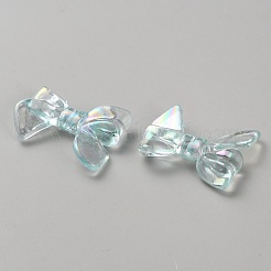 UV Plating Iridescent Transparent AB Color Plated Acrylic Beads&nbsp;TACR-WH0029-01E
