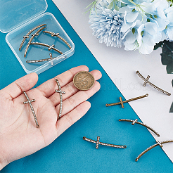 12Pcs Alloy Rhinestone Links/Connectors&nbsp;RB-PH0001-67
