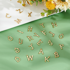26Pcs 26 Style Brass Pendants&nbsp;KK-PH0004-89