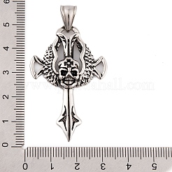 304 Stainless Steel Pendants&nbsp;STAS-K283-10AS