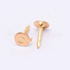 Environment-friendly Brass Head Barb Pins&nbsp;KK-WH0034-51G