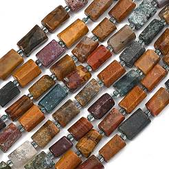 Natural Ocean Jasper Beads Strands&nbsp;G-H352-A01-03