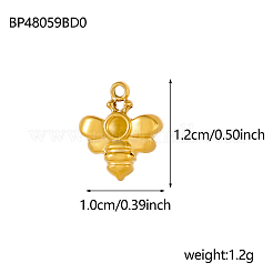 304 Stainless Steel Pendants&nbsp;STAS-OY002-95G