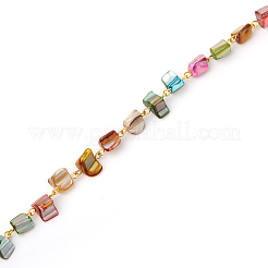 Handmade Sea Shell Beads Chains for Necklaces Bracelets Making&nbsp;AJEW-JB00067-07