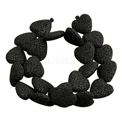 Dyed Natural Lava Rock Bead Strands&nbsp;G917-11