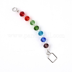 DIY Santa Claus Diamond Painting Wind Chime Kits&nbsp;DIY-WH0258-03
