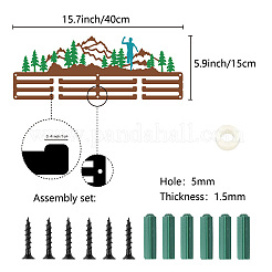 Printed Iron Medal Hanger Holder Display Wall Rack&nbsp;ODIS-WH0104-002