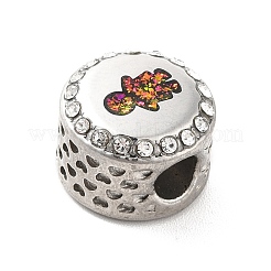 304 Stainless Steel European Beads&nbsp;STAS-D180-10P