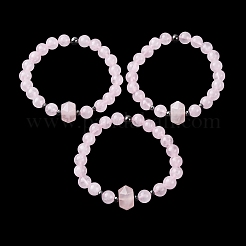 Natural Mixed Gemstone Beaded Stretch Bracelet for Women&nbsp;BJEW-A145-01