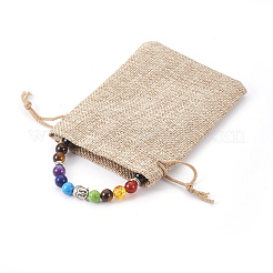 Natural Tiger Eye Stretch Bracelets&nbsp;BJEW-JB03905-01