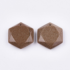 Synthetic Goldstone Pendants&nbsp;G-S349-15