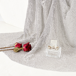 Aluminum Rhinestone Mesh Wrap Roll&nbsp;FIND-WH0421-14
