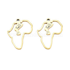 Ion Plating(IP) 201 Stainless Steel Pendants&nbsp;STAS-T063-164G
