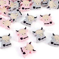 20Pcs 2 Colors Silicone Beads&nbsp;SIL-TA0003-08