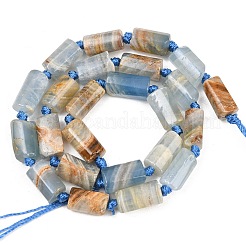 Natural Blue Calcite Beads Strands&nbsp;G-A314-A06-01