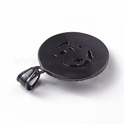 304 Stainless Steel Big Pendants&nbsp;STAS-L240-002A