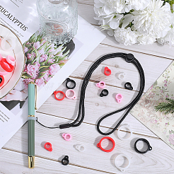 6Pcs Adjustable Polyester Neck Lanyard&nbsp;DIY-GF0008-38A