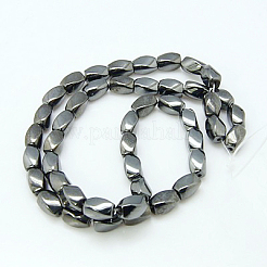 Non-Magnetic Synthetic Hematite Beads Strands&nbsp;G-E001-4-9x6mm