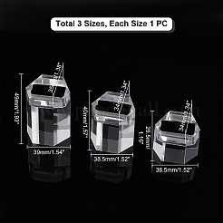 Acrylic Ring Display Stand Set&nbsp;RDIS-WH0001-19
