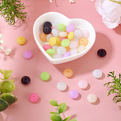 55Pcs 11 Colors Silicone Beads&nbsp;SIL-TA0003-15