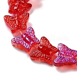 Transparent Glass Beads Strands&nbsp;GLAA-F114-04