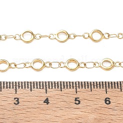 304 Stainless Steel Ring Link Chain Necklaces&nbsp;SA-CBA2696-02G