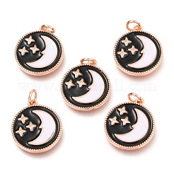 Brass Micro Pave Clear Cubic Zirconia Pendants&nbsp;ZIRC-B0004-10