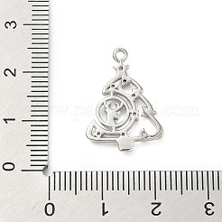 Brass Micro Pave Cubic Zirconia Pendants&nbsp;KK-H521-02A-P
