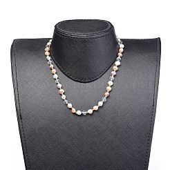 Cultured Freshwater Pearl Beaded Necklaces&nbsp;NJEW-JN02663